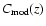 $C_{\rm mod}(z)$