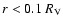 $r<0.1~R_{\rm V}$