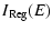 $\displaystyle I_{\rm Reg}(E)$