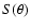 $S(\theta)$