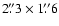 $2\farcs3\times1\farcs6$