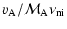 $\displaystyle v_{\rm A} / {\cal M}_{\rm A} \nu_{\rm ni}$