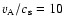 $v_{\rm A}/c_{\rm s}=10$