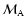 ${\cal
M}_{\rm A} $