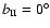 $b_{\rm II} = 0^\circ$