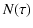 $\displaystyle N(\tau)$
