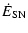 $\displaystyle \dot E_{\rm SN}$