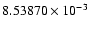 $8.53870\times10^{-3}$
