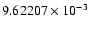 $9.62207\times10^{-3}$