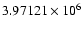 $3.97121\times10^6$