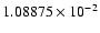 $1.08875\times10^{-2}$
