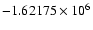 $-1.62175\times10^6$