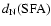 $d_{\rm N}({\rm SFA})$