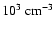 $10^3 \rm ~cm^{-3}$