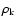 $\rho_{\rm k}$