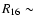 $R_{16} \sim$
