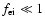 $f_{\rm ei} \ll 1$