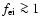 $f_{\rm ei} \ga1$