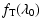 $\displaystyle f_{\rm T}(\lambda_0)$
