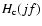 $H_{\rm c}(jf)$