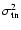 $\sigma_{\rm tn}^2$