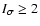 $I_\sigma\ge2$