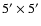 $5\arcmin\times5\arcmin$
