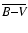 $\overline{\mbox{\it B--V}}$