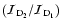 $\left({\displaystyle {{\cal{I}}_{\rm D_2}}/{{\cal{I}}_{\rm D_1}}}\right)$