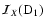 ${\cal{I}}_X ({\rm D}_1)$
