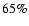 $65\%$