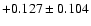 $+0.127\pm0.104$