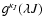$g^{\kappa_{J}}(\lambda J)$