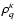 $\rho^{\kappa}_q$