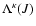 $\Lambda^{\kappa}(J)$