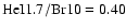 ${\rm HeI1.7/Br10} = 0.40$