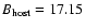 $B_{\rm host}=17.15$