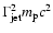 $\Gamma_{\rm jet}^2 m_{\rm p} c^2$