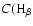 $C({\rm H}_\beta$