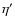 $\eta{\arcmin}$