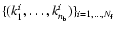 $\{(k^i_1,\dots,k^i_{n_{\rm b}})\}_{i=1,\dots,{N_{\rm f}}}$