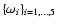 $\{\omega _i\}_{i=1, \dots ,5}$