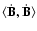 $\langle \dot{\bf B},\dot{\bf
B} \rangle$