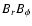 $B_r B_\phi $