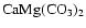 $\rm CaMg(CO_{3})_{2}$