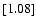 $\left[1.08\right]$