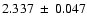 $2.337\:\pm\:0.047$