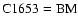 $\rm C1653=BM$