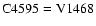 $\rm C4595=V1468$