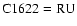 $\rm C1622=RU$
